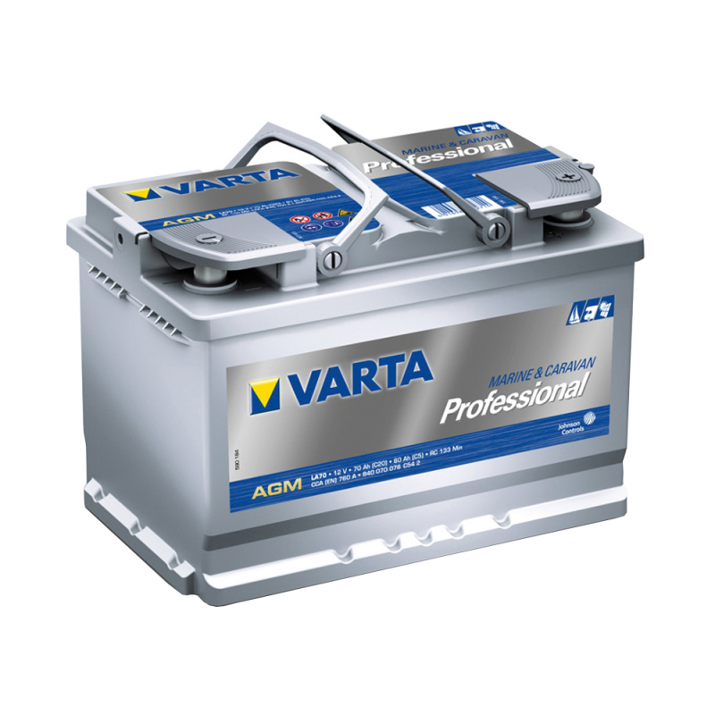 Batterie Varta Professional AGM 70Ah 80Ah 95Ah - Batterie - MTO Nautica  Store