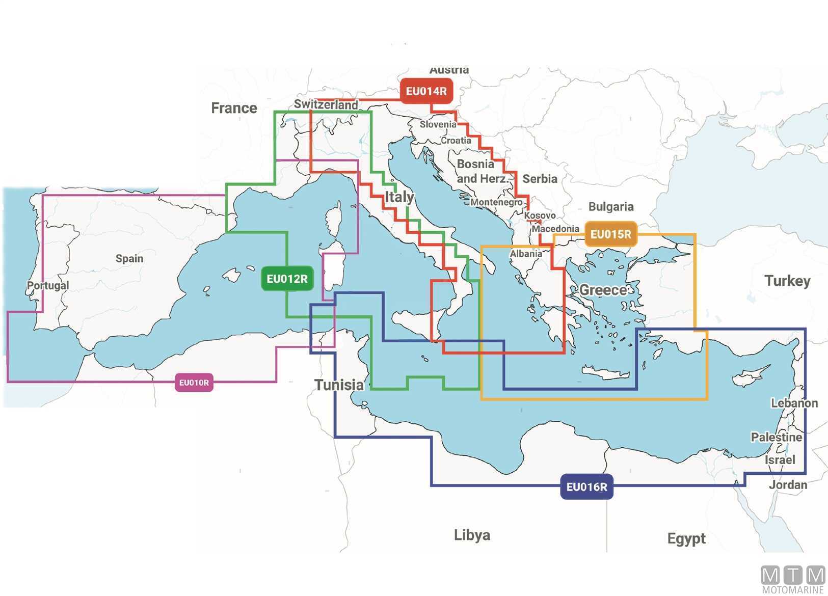 Navionics + Large - Mediterranean Sea