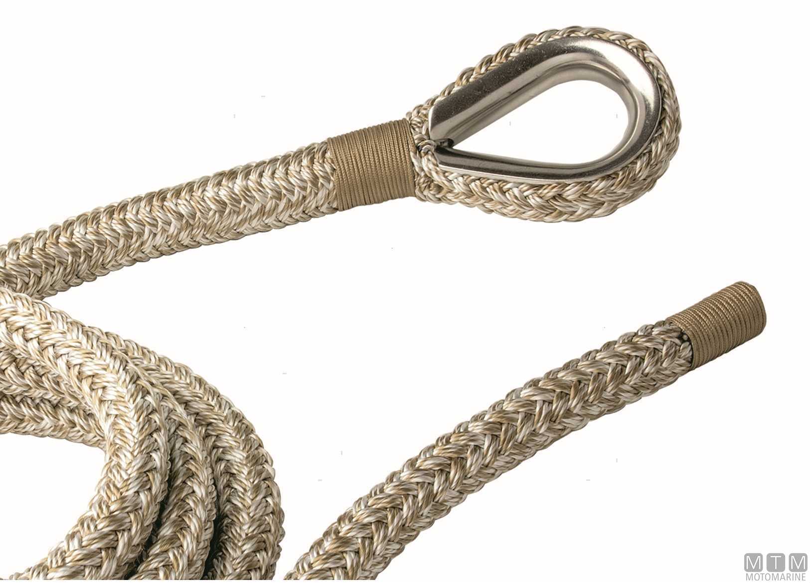 Cima Ormeggio Polipropilene 6m - Diametro 12mm - Portata 1,5T - Con Giunzione Oculare 40cm - Per Barche - Foto 9