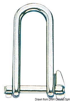 SENENQU 16 moschettoni in acciaio inox M5 con chiusura a scatto 304 a forma di D, maglia rapida scalata, moschettone a vite per accessori da trekking, campeggio, esterni e interni