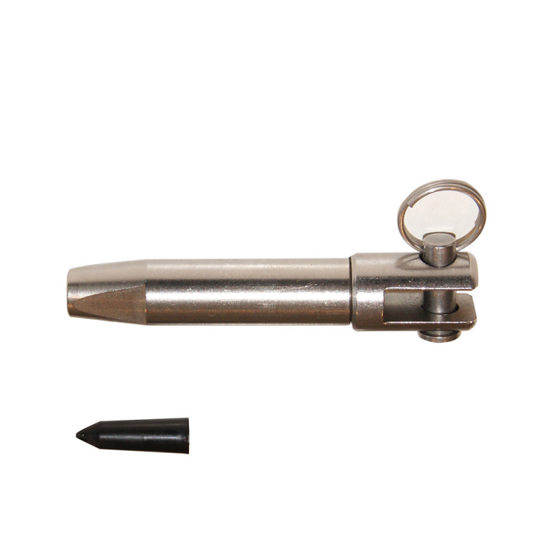 Terminale A Forcella Con Filettatura Esterna M5 Destra - In Acciaio Inox V4A, Per Collegamenti Meccanici