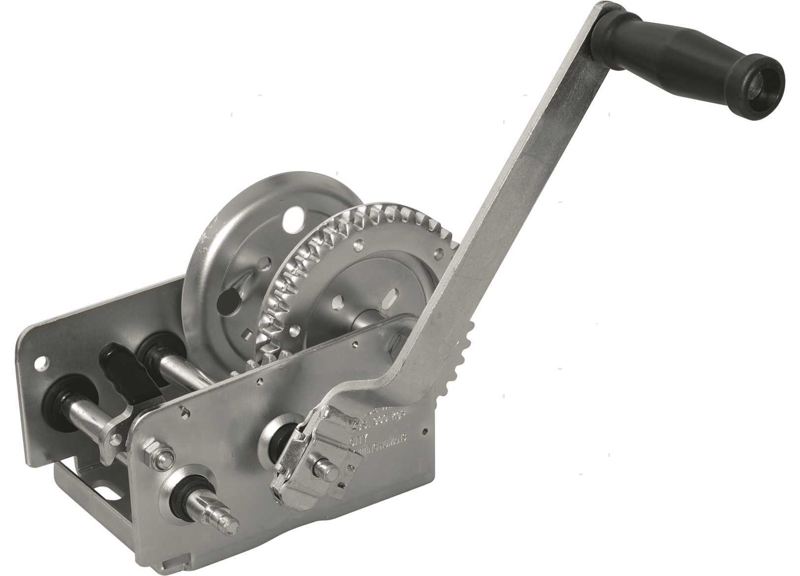 Argano Manuale CARPOINT 0623427 Con Portata 800 Kg - Cavo 1,5 Mm, Diametro 5 Mm, In Valigetta Plastica, Per Auto E Uso Generico
