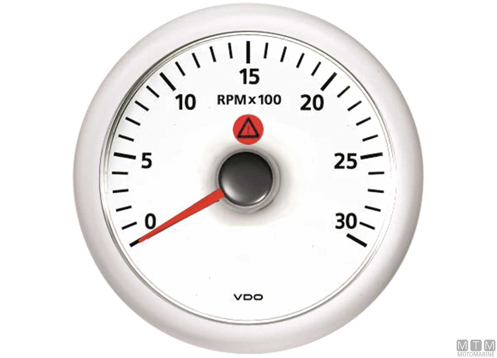 KLKNE VDO - Calibro Di Tensione 12 V VDO Batteria Voltmetro Unità