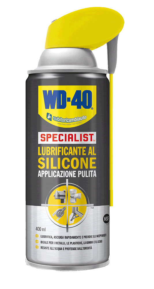 Wd-40 lubrificante silicone ml.400 - Grassi e Protettivi - MTO