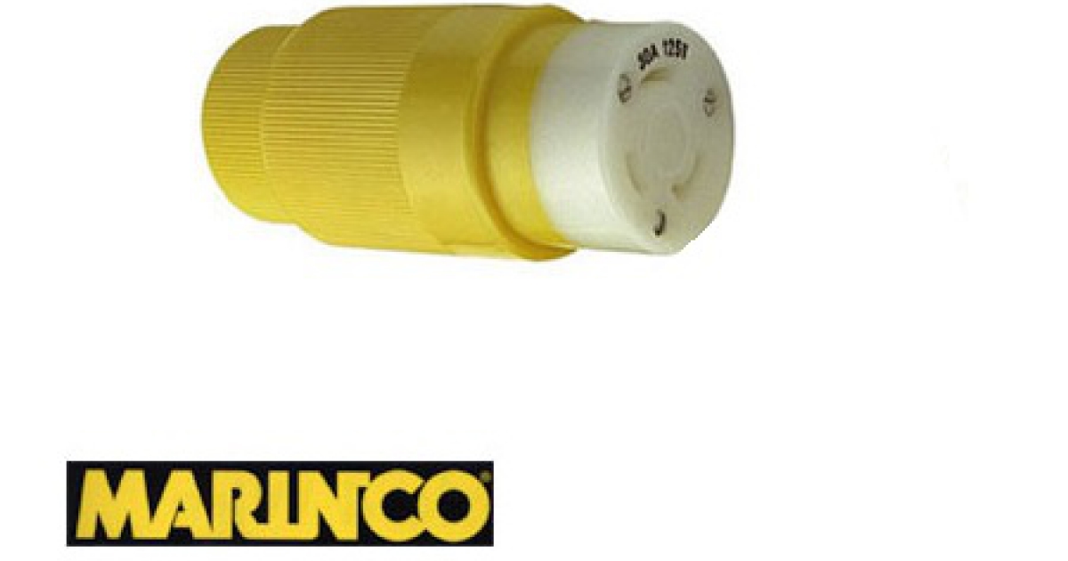 Marinco - Spina Motore E Presa 2wr 10ga