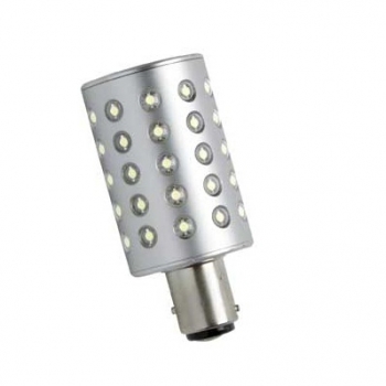 Lampadina Bipolare Stagna IP67 50 Led Ba 15D 12-24V