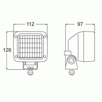 Faro Proiettore Hella Marine 8517