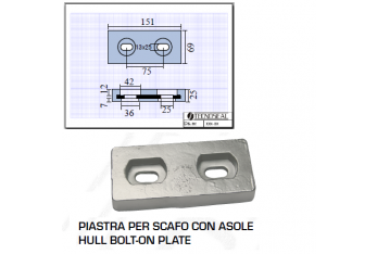 Piastra Scafo con Asole