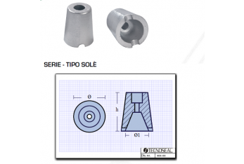 Ogiva Zinco Tipo Solè