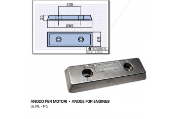 Anodo Alluminio per Motori Serie IPS