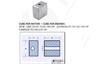 Cubo per Motori OMC Johnson Evinrude