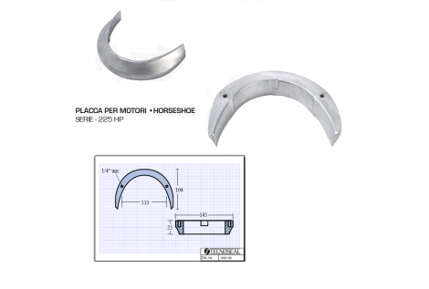 Placca per Motori Serie 225 HP