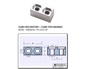 Cubo per Motori Yamaha 115 225 HP