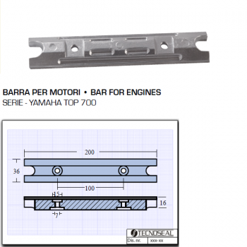 Barra per Motori Yamaha Top 700