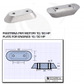 Piastrina per Motori Honda 10 50 HP