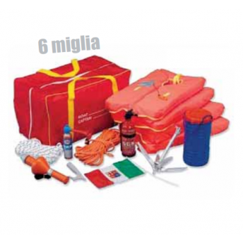 Kit Nuove Dotazioni Sicurezza Obbligatorie 6 Miglia