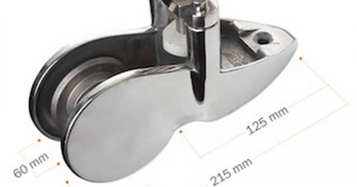 2 Protezioni Per Prua In Acciaio Inox Per Barche - Antigraffio Per Chiglia, 22.9x22.2 Cm
