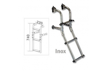 Scaletta a 3 Gradini mod. Cheta Pieghevole