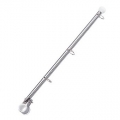 Asta Portabandiera Clamp in Acciaio Inox per Pulpito