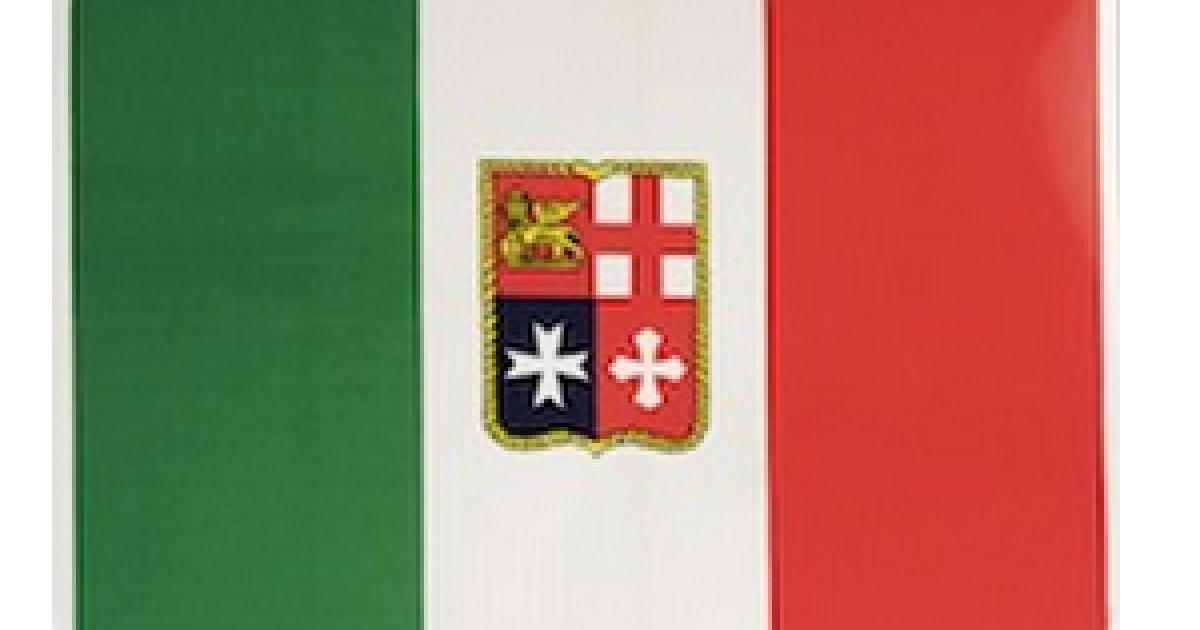 Bandiera Italiana Adesiva Con Stemma Marina Mercantile - 16x12 Pollici, Poliestere Resistente - Foto 10