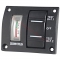 Pannello tester per 2 batterie con interruttore stagno