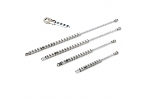 Molle a Gas Telescopiche in Acciaio Inox AISI 316