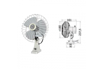 Ventilatore TMC Orientabile 12V