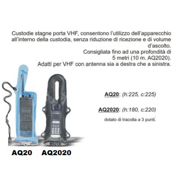 Custodia Stagna Originale AQUAPAC VHF