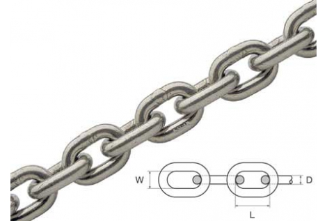 Catena Acciao Inox per Verricelli