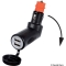 Adattatore presa corrente snodato con doppia USB 