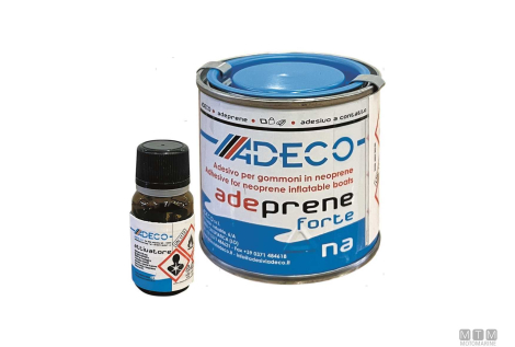 Adesivo a contatto adeprene forte 500ml con attivatore 30ml