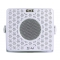 Altoparlanti GME GS400 S-4 Coppia Speaker Box, bianchi