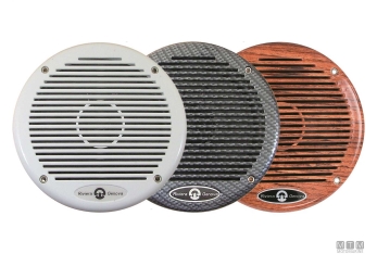 Altoparlanti rv sottili 80w carbon 