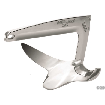 Ancora Bruce MTM B-Type in Acciaio Inox