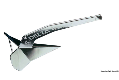 Ancora Delta inox 25 kg 