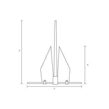 Ancora fortress fx-85 - 21,3 kg