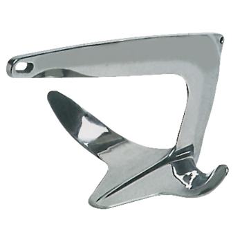 Ancora Trefoil® in acciaio inox AISI 316 lucidato a specchio-01.109.05