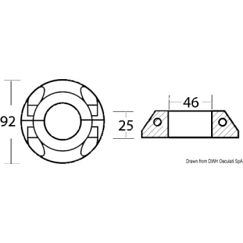 Anello per Volvo SailDrive 