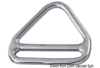 Anello triangolare con barretta per zerli-39.601.01