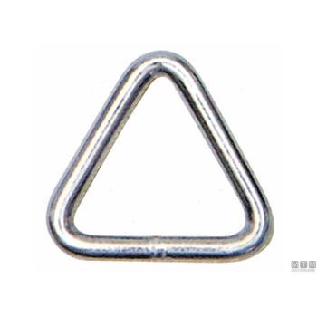Anello triangolo d6x40mm inox< 