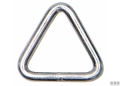 Anello triangolo d6x40mm inox