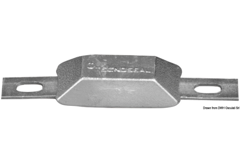 Anodo 125x46x23 mm 
