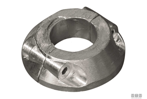 Anodo a collare per eliche max prop d46mm in zinco