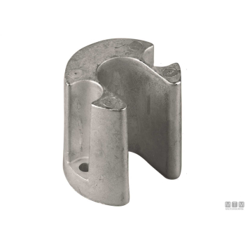 Anodo a collare per trim mercruiser bravo in alluminio