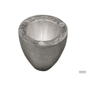 Anodo a ogiva per cap d25/30mm in zinco