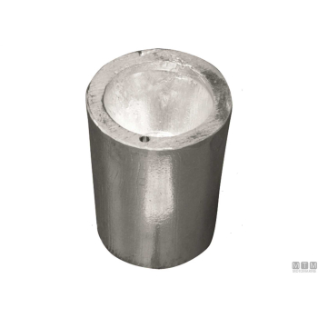 Anodo a ogiva per ferretti d60mm in zinco