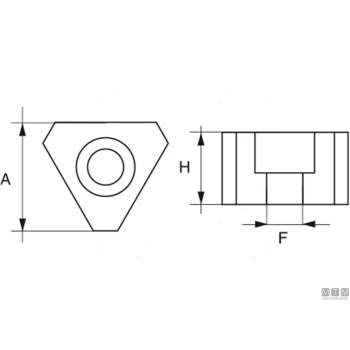 Anodo a ogiva per gori l28mm in zinco