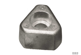 Anodo a ogiva per gori l33mm in zinco