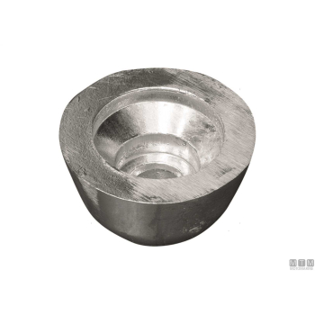 Anodo a ogiva pr inserto in acciaio inox bcs d84mm in zinco