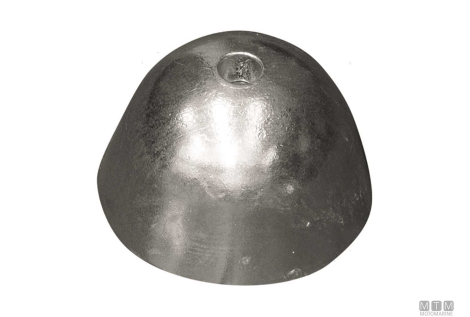 Anodo a ogiva pr inserto in acciaio inox bcs d84mm in zinco